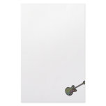 Guitar Semi Hollow Simple Psychadelic Graphic stationery