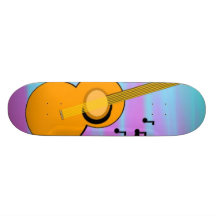Guitar Skate Board Deck