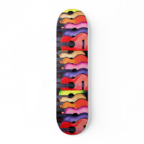 Guitar skateboard