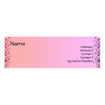 Guitar - Skinny business cards