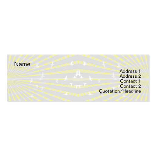 Guitar Solo - Skinny Business Cards