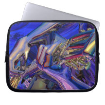 Guitar Theory 6 laptop sleeve