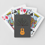 Guitar Tree Bicycle Poker Deck