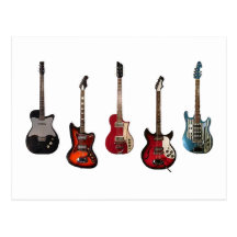 Guitar Unity Postcards