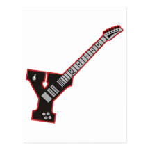 Guitar Y Postcard