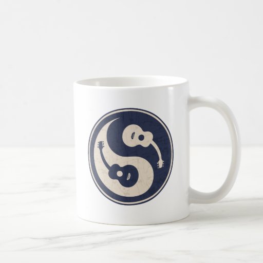 Guitar Yang -blue Mugs