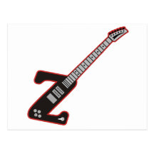 Guitar Z Post Cards