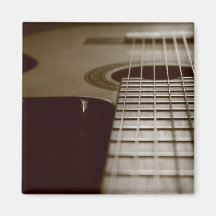 Guitare acoustique aimants pour réfrigérateur