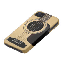 Guitare acoustique coque Case-Mate iPhone 4