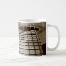 Guitare acoustique tasse