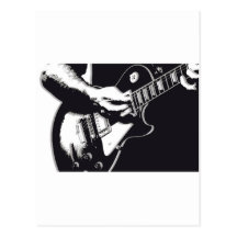 Guitare Carte Postale