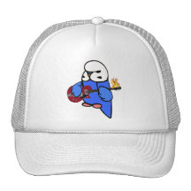Guitare Roche-Rouge de perruche Casquettes De Camionneur