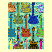 GUITARES DE POP cartes postales