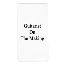 Guitarist On The Making Labels