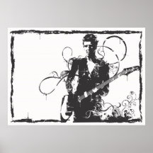 Guitarist Poster
