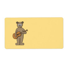 Guitarist. Shipping Labels