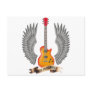 Guitars and wings talk post card