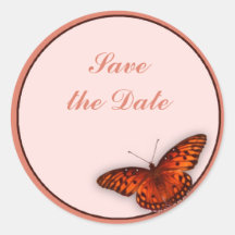 Gulf Fritillary Stickers