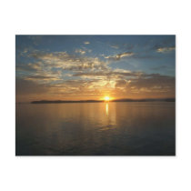 Gulf of Alaska Sunset Postcard