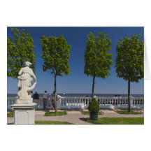 Gulf of Finland from the Monplaisir Villa Greeting Card