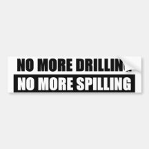 GULF OF MEXICO OIL SPILL BUMPER STICKERS