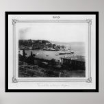 Gulf of Tarabya Istanbul, Turkey 1885 posters