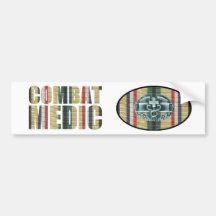 Gulf War Combat Medic Sticker Pair Bumper Sticker