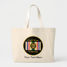 Gulf War Veteran "Army" Tote Bag