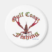 GulfCoast Collection by FishTs.com Refrigerator Magnet