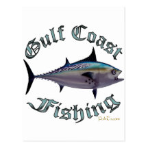 GulfCoast Collection by FishTs.com Postcards