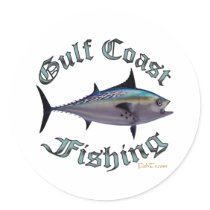 GulfCoast Collection by FishTs.com Stickers