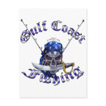GulfCoast Fishing Pirate postcards