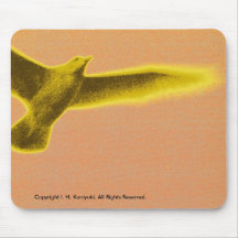 Gull - Atomic Yello Mouse Pads
