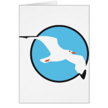 gull grußkarte
