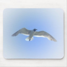 Gull in Flight 2 Mousepad