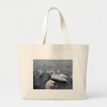 Gull on a Swans back Bag
