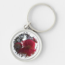 Gum Tree Flowers Key Chain