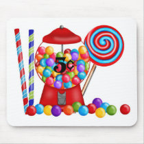 Gumball Machine Candy Lollipop