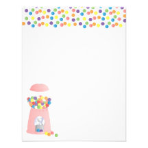 Gumball Machine Invitations