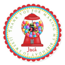 Gumball Machine Stickers