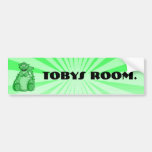 Gumby the Green Bumper Sticker