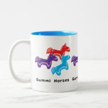 Gummi Horses Coffee Mugs
