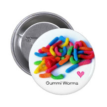 Gummi Worms Pin