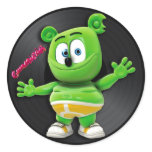 Gummibär DJ Vinyl Record Sticker