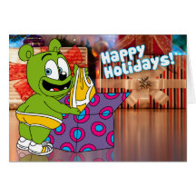 Gummibär Happy Holidays Christmas Underwear Card