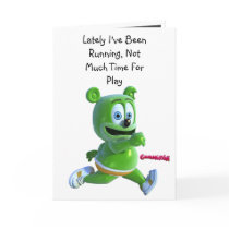 GUMMIBÄR  I Miss You Greeting Card