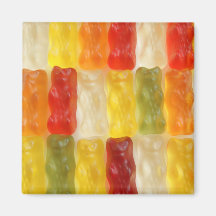 gummy bears fridge magnet