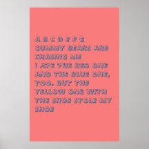 GUMMY BEARS  POSTERS