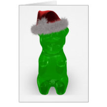 Gummy Christmas Greeting Cards