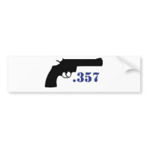 **GUN .357** BUMPER STICKERS